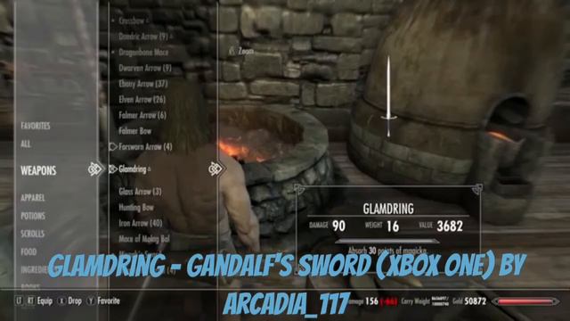 Skyrim SE Xbox One Mods|Glamdring - Gandalf's Sword (Xbox One) смотреть онлайн