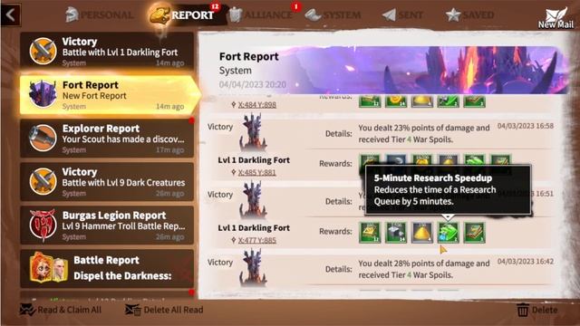 Darkling Fort Or Darkling Patrols Call Of Dragons смотреть онлайн