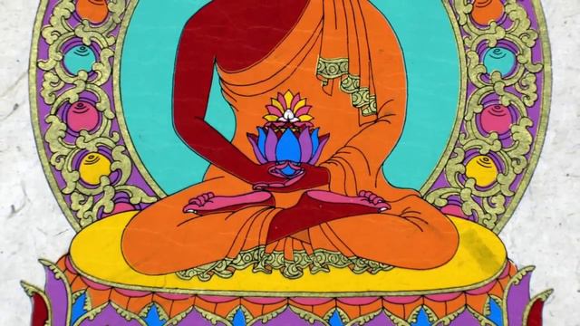 Đức Phật A Di Đà  -  OM MANI DEVA HRI - Thần Chú Mật Tông