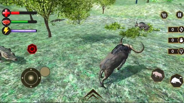 Angry Bull Attack Cow Games #2 - Android Gameplay hd смотреть онлайн