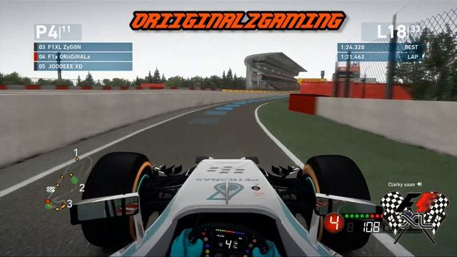 F1XL Spain - Epic Last Lap - F1 2014 Online Game play смотреть онлайн