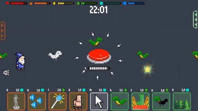 IS THIS THE MOST DANGEROUS BUTTON EVOLUTION? (9999+ CLICKS CURSOR LEVEL) l Press The Button смотреть онлайн