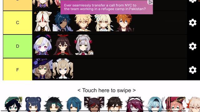 Genshin impact tier maker sorry my mom was being annoying lmao смотреть онлайн