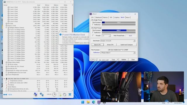 Kit EXÓTICO - EXCLUSIVO DA CHINA! Core I5 13490F + MaxSun B760M Challenger AO VIVO!