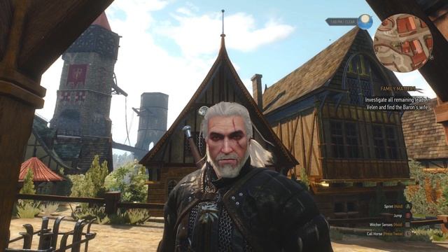 The Witcher 3- Geralt's Beard Growth смотреть онлайн