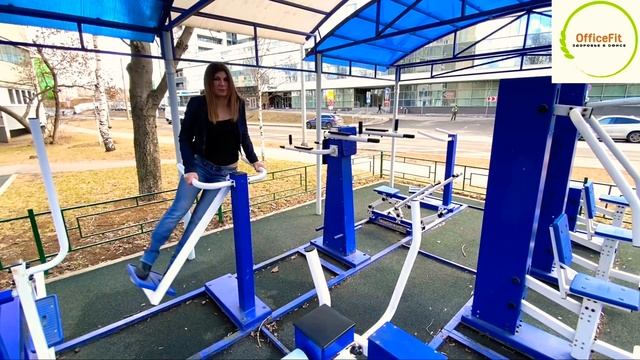 10 упражнений на уличных тренажерах.Как заниматься на спортплощадке за 15 минут?