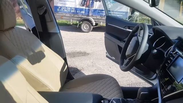 Авточехлы и Эваковрики для Тойота Камри V70 в Казани смотреть онлайн