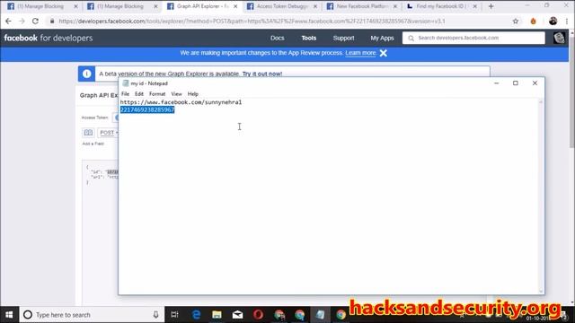 Facebook graph API testing ! And Secret Method to create multiple user id for same user ! смотреть онлайн
