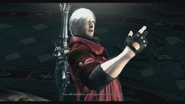 Dante kills Agnus in a poetry slam [Devil May Cry 4] смотреть онлайн