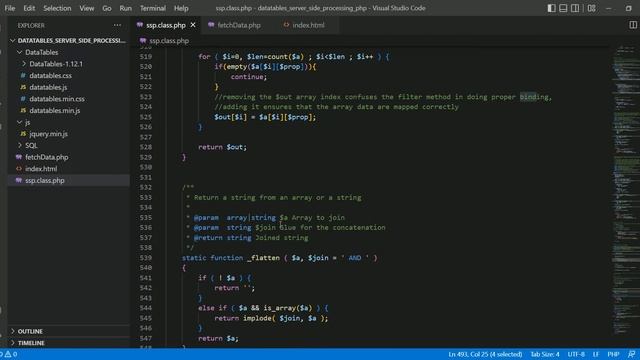 DataTables Server side Processing with PHP and MySQL смотреть онлайн