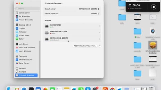 Demo -Mac driver in label printer смотреть онлайн