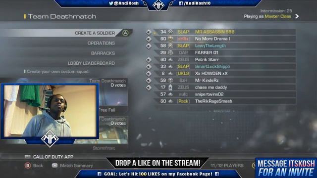 Call of Duty:Ghosts Livestream - Preparing for Devastation DLC + Playing with Subscribers смотреть онлайн