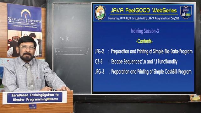 15 : JFG[TS-3] : Provides 2 Programs - Enables you to write Java Programs formally смотреть онлайн