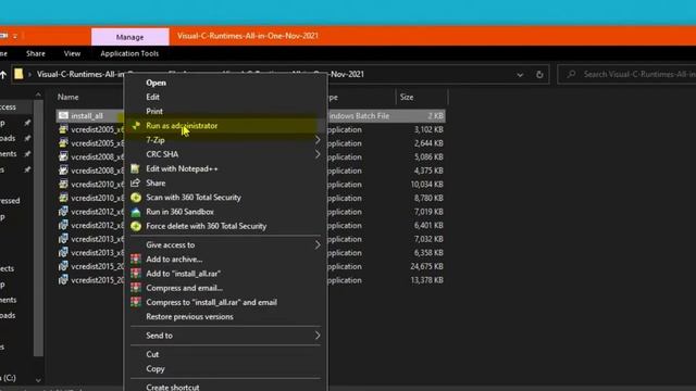 Visual C++ Redistributable Runtimes All-in-One смотреть онлайн