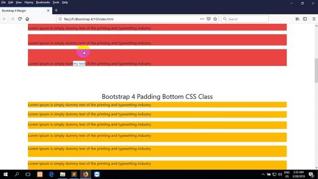 Bootstrap 4 Padding Css Class | Freelancer Alhaj | Bangla Bootstrap 4 смотреть онлайн