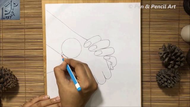 Valentine's Day Drawing // How to Draw Romantic Couple Holding Hands Pencil Sketch смотреть онлайн