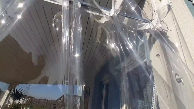 Иннолово, мягкие окна с белым кантом на направляющей, 100% прозрачность смотреть онлайн