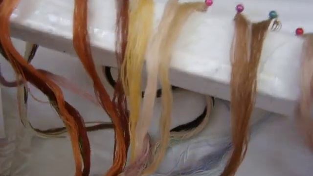 Органайзер для мулине: продолжаю процесс вышивки смотреть онлайн