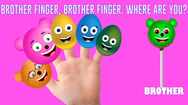 Mega Gummy Bear Cakepop Finger Family Song  Mega Gummy Bear Nursery Rhymes For Children