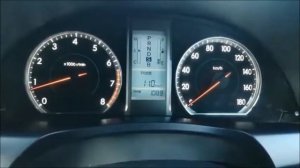 Разгон 0-100 Toyota Allion 1.5(1NZ)