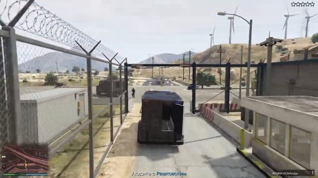 Grand Theft Auto V Побег из тюрьмы смотреть онлайн