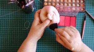 КУКЛА "ЦВЕТОЧЕК" из капрона.Doll "Flower" from kapron