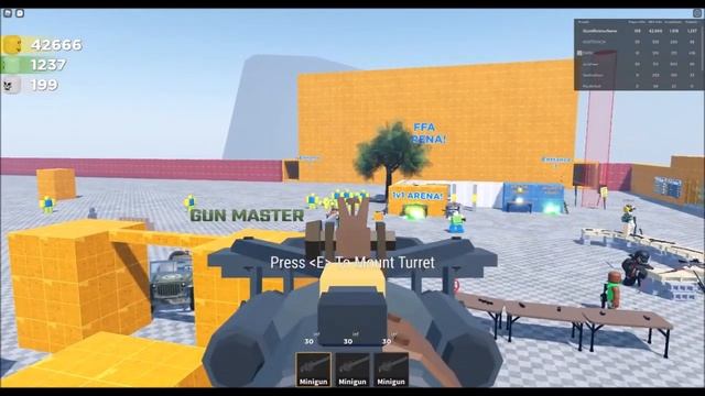 It's A Machine Gun! (ROBLOX GUN TESTING) смотреть онлайн