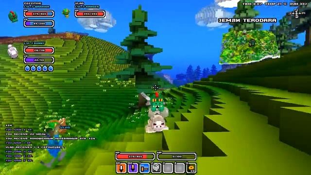 Let`s play : Похождение в квадрате в игре Cube World : Апгрейды #12 смотреть онлайн