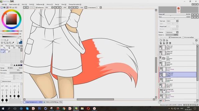 EASY PAINT TOOL SAI - РИСУЕМ смотреть онлайн