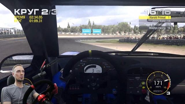 Race Driver GRID Прохождение Карьеры #1 +BONUS Драйвовая Гонка в Конце Simucube 2 pro смотреть онлайн