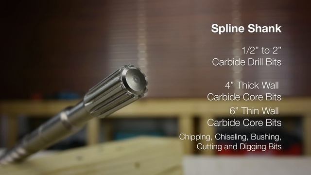 SDS-Plus vs SDS-Max vs Spline - Rotary Hammer Drill Bits for Concrete смотреть онлайн