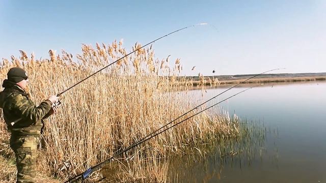 Рыбалка на карася! Поклевки - отдай фидер. смотреть онлайн