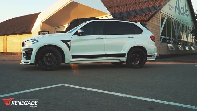 BMW X5 F15 white edition by Renegade Design смотреть онлайн