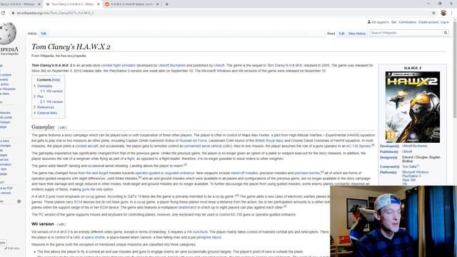 What happened to Tom Clancy's H.A.W.X.? смотреть онлайн