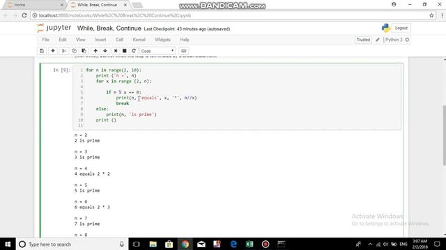 While Break Continue in Python (Data Analytics) смотреть онлайн