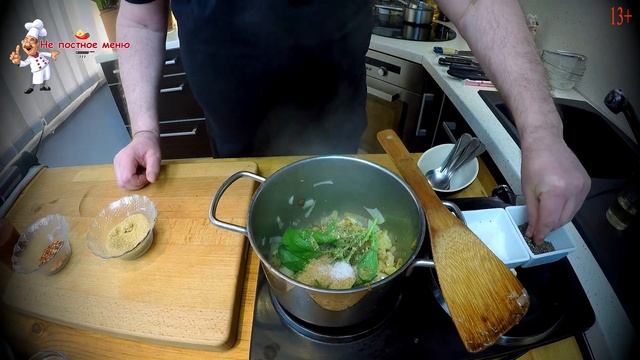 Высокая кухня. Баклажаны «Дели». Картофель «Конфи». Жареный Пармезан Чесночный крем и Соус Маринара смотреть онлайн