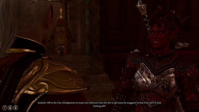 Baldur's Gate 3 | Karlach reacts to Gortash death смотреть онлайн