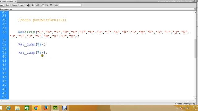 Array and array functions in PHP (Batch 7 class 4) смотреть онлайн
