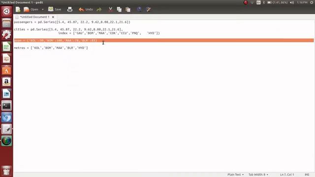 Data analysis using python Pandas Series Tutorial 1 смотреть онлайн