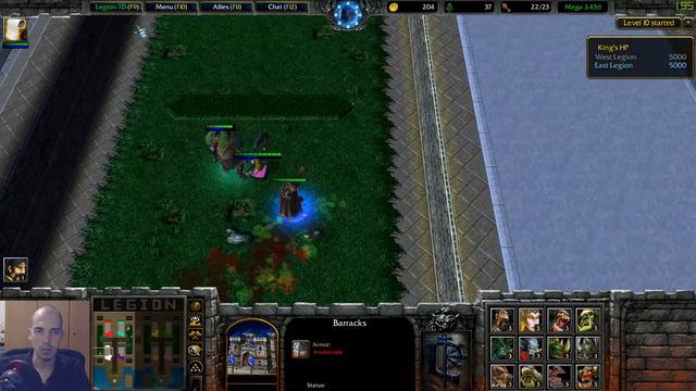 Warcraft 3 | Legion TD Mega 3.43d | Send better than king смотреть онлайн