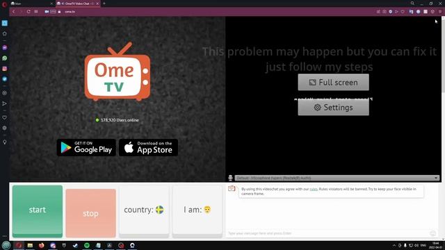 How To Make Your Phone Camera Work On OmeTv