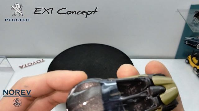 Аналогов нет | Обзор модели Peugeot EX1 Concept 1:43 Norev Provence Moulage | Смола от Norev смотреть онлайн