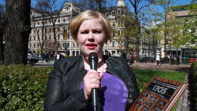 1705: Kansanedustaja Annika Saarikko homofobian vastaisen työn Hyvän tahdon lähettiläs 2015 смотреть онлайн