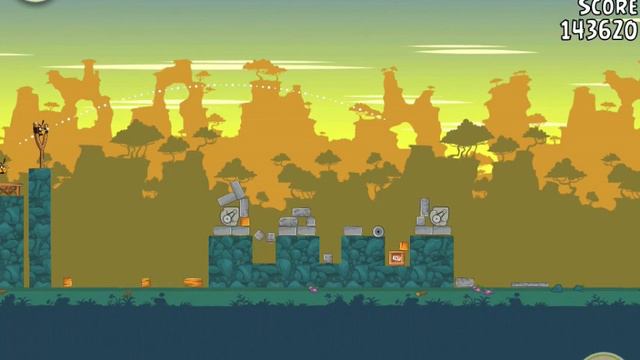 Angry Birds 22-9 Bad Piggies 3 Star Walkthrough (Angry Birds Classic 22-9) смотреть онлайн