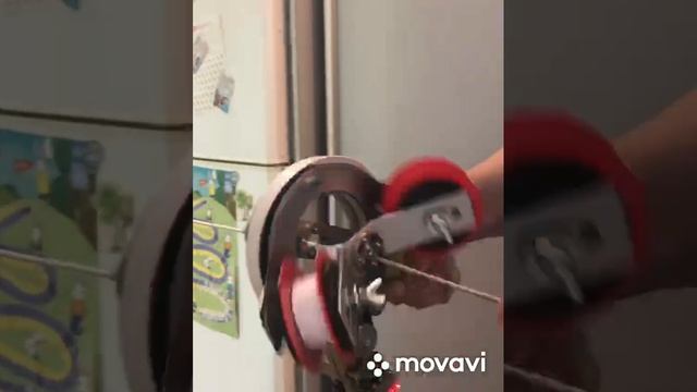 Механизм для намотки фторопластовой изоляции на провод. смотреть онлайн