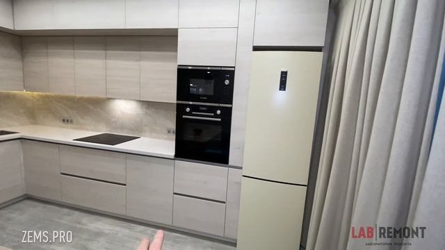 Увеличили кухню на 5 м2 | присоединение балкона | ремонт квартиры смотреть онлайн