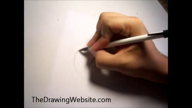 Example: Pencil under drawing and ballpoint pen clean up смотреть онлайн
