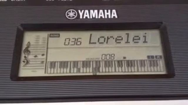 Yamaha PSR-E243 Die Lorelei смотреть онлайн