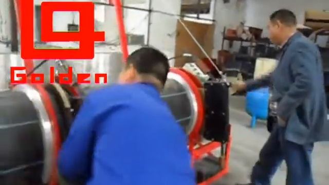 TWO END BUTT FUSION MACHINE HANGZHOU GOLDEN смотреть онлайн