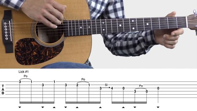 Common Bluegrass Flatpicking Licks - Guitar Lesson Tutorial